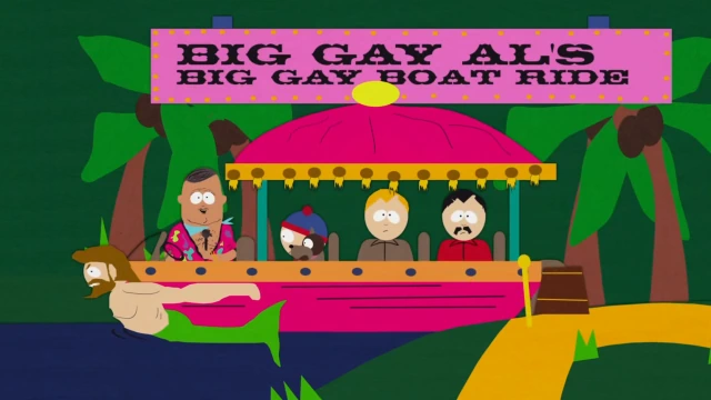 1 сезон 4 серия: Большой Эл-гомосек и его гомояхта Южный Парк смотреть онлайн