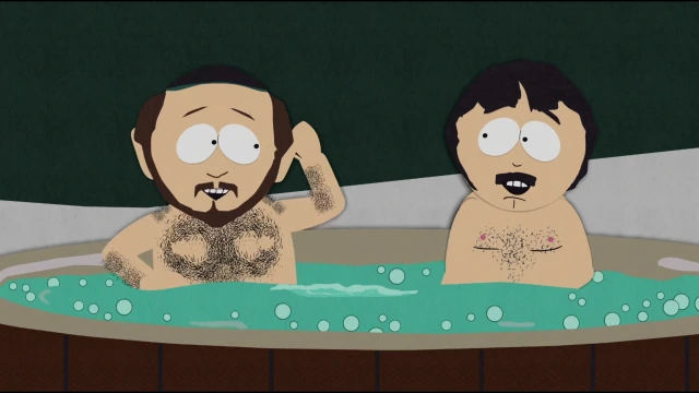 3 сезон 8 серия: Два голых парня в горячей ванне Южный Парк смотреть онлайн