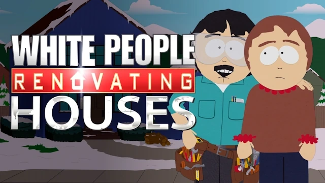 21 сезон 1 серия: Белые люди реконструируют дома Южный Парк смотреть онлайн